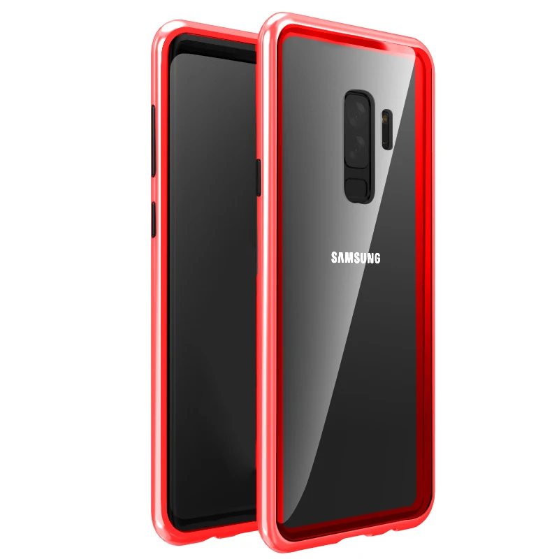 Магнитный флип-чехол для samsung galaxy s10 s9 s8 plus note 9 8 s10e j4 j6 plus j8 a7 a9 задняя крышка на Галакси 10 s 9a 7a