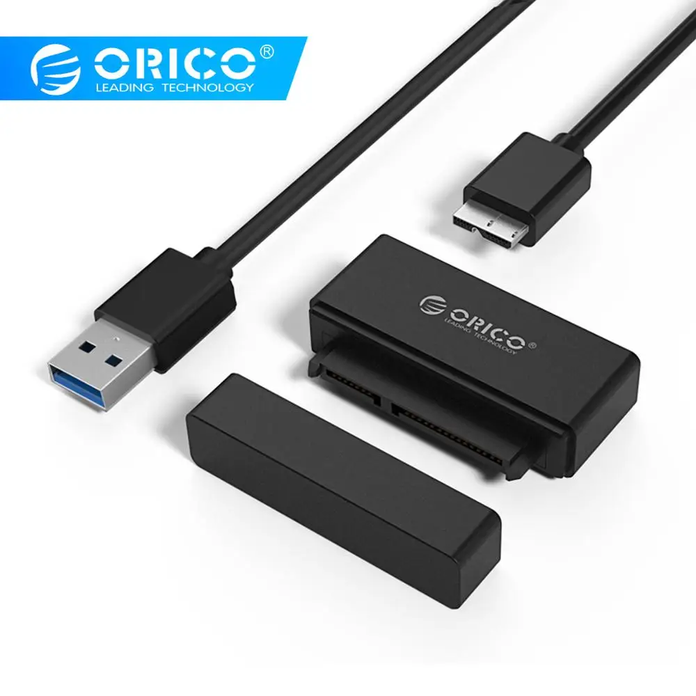 ORICO 21UTS/27UTS USB3.0 SATA адаптер для жесткого диска адаптер SSD Кабельный адаптер-переходник супер Скорость USB 3,0 на SATA 22 Pin