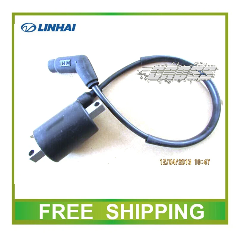 

linhai ignition coil ignitor 250cc 300cc 400cc LH250 YP250 300T-B motorcycle atv parts accessories free shipping