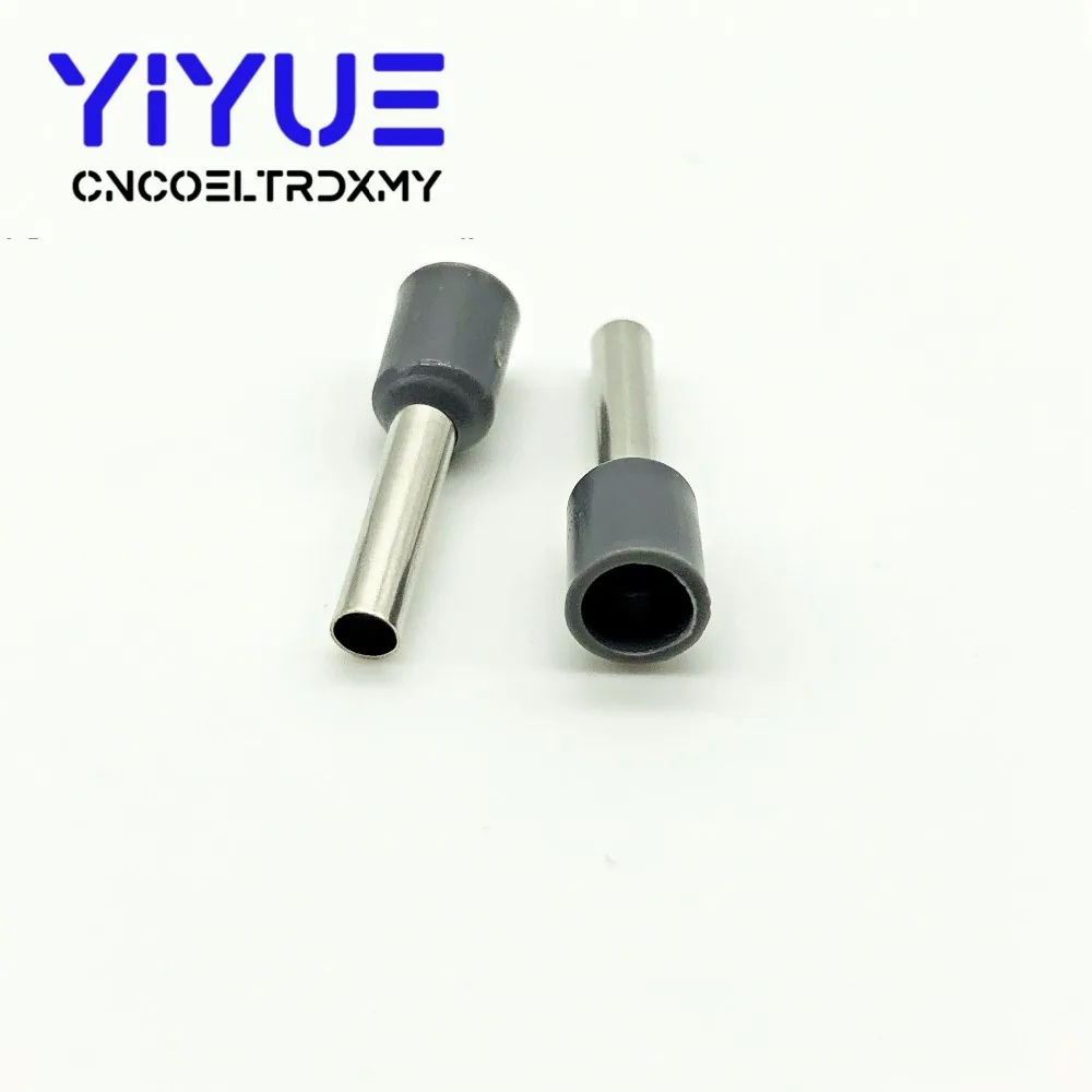 E2512 труба изоляционные терминалы 2.5MM2 100 шт./упак. изолированный кабель провода разъем изоляционные обжимной терминал разъем E