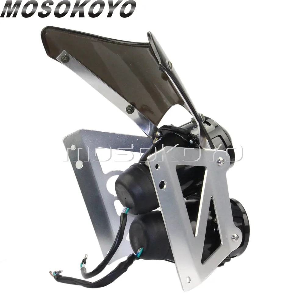 Фара для мотоцикла Emark E4 передняя фара Yamaha Suzuki Honda BMW Kawasaki| |