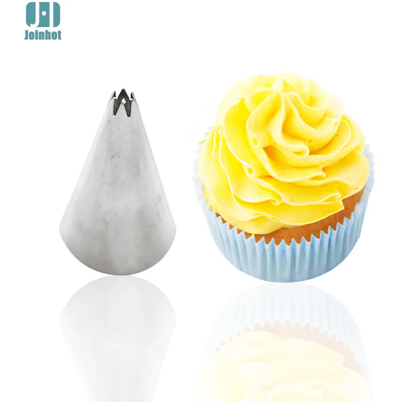 

#32 1pc Stainless Steel Icing Piping Nozzles Tips Tool Set Cream Cake Puff Decorating Sugarcraft Pastry