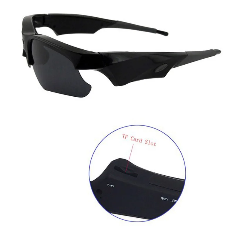 Новые солнцезащитные очки мини-камера мини DV видеокамера DVR видеокамера HD 1080P для спорта на открытом воздухе камера Аудио Видео рекордер