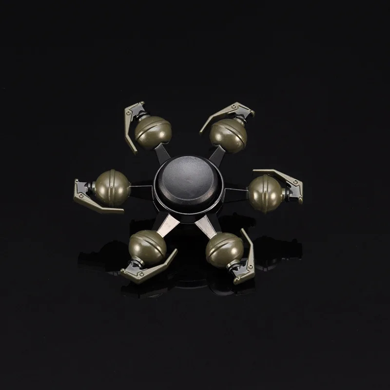 

Takerlama Game Playerunknown Battlegrounds PUBG Level 3 weapon Alloy gyro finger spinner Fans Gift Cosplay Props eat chicken