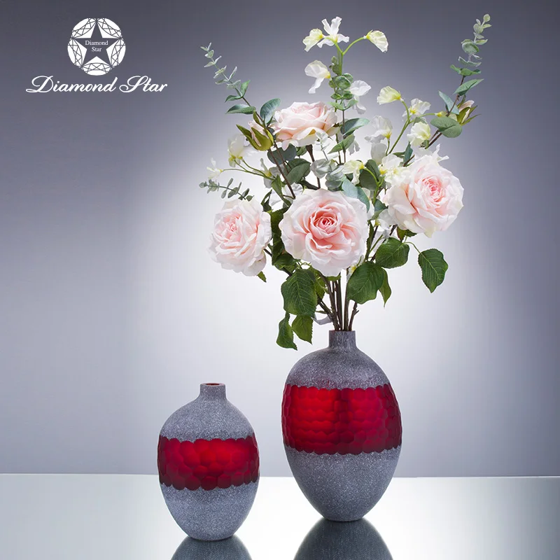 European Style Creative Tabletop Glass Vase in Vases from Home