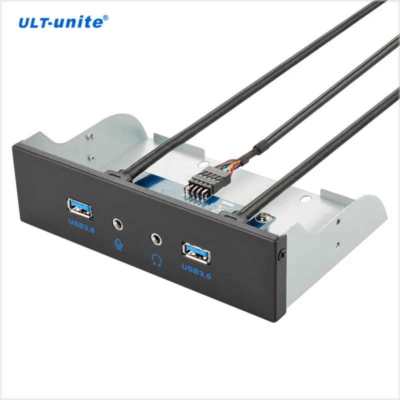 5.25 inch Computer Case USB3.0 USB Audio Port Front Panel