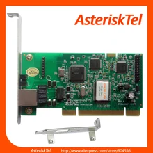 Карта Asterisk TE122P-1 порт T1 карта/E1 карта, ISDN PRI карта digium PCI, поддерживает Asterisk, Freepbx, Issabel, ISDN digital ss7