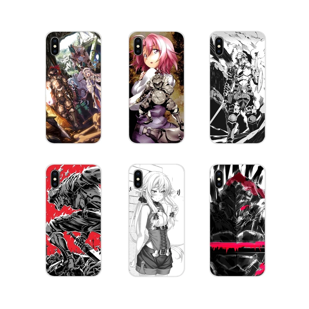 Аксессуары чехлы для телефонов Goblin Slayer Apple iPhone X XR XS MAX 4 4S 5 5S 5C SE 6 6S 7 8 Plus ipod touch |