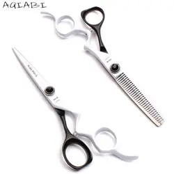 A9016 6 "AQIABI JP 440C парикмахерские ножницы для резки Human ножницы человеческие ножницы для волос профессиональные инструменты для стрижки