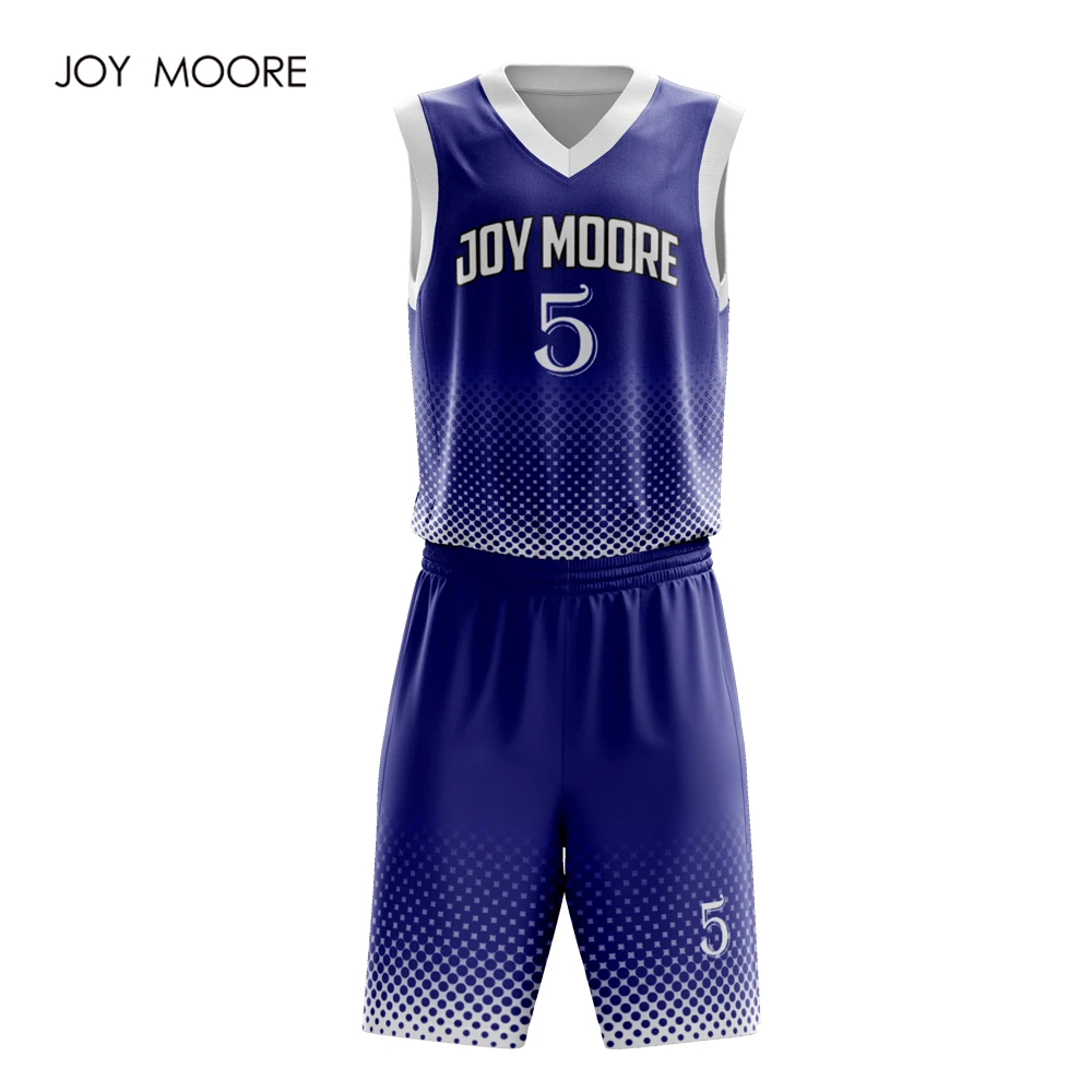 professional design new coming custom basketball kit blue basketball