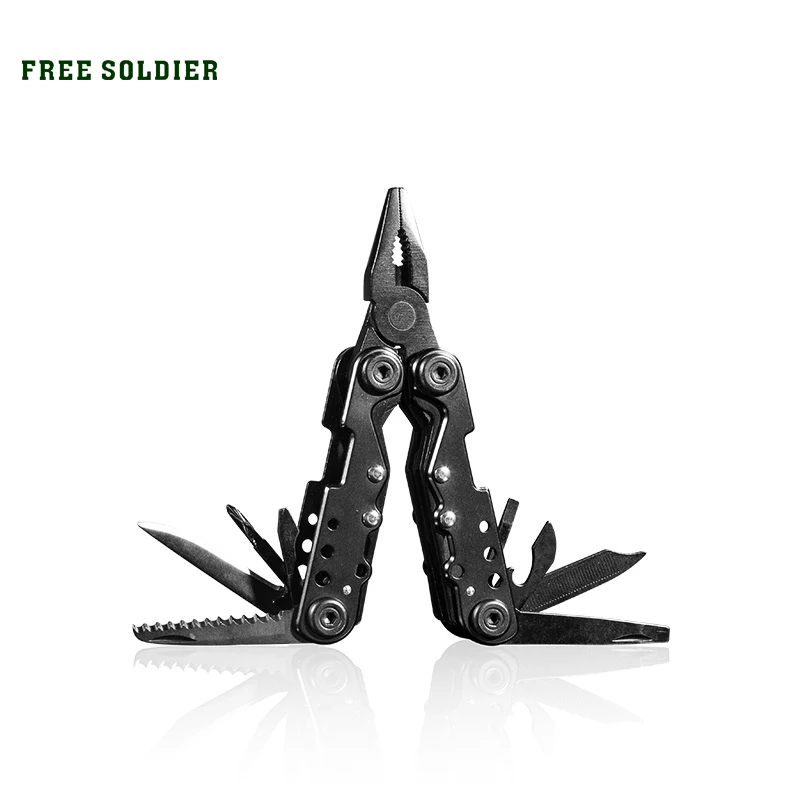 Prix pour FREE SOLDIER En Plein Air Multifonctionnel Tactique Pince multi-usages combinés couteaux EDC portable pliant outil Prix pour FREE SOLDIER En Plein Air Multifonctionnel Tactique Pince multi-usages combinés couteaux EDC portable pliant outil