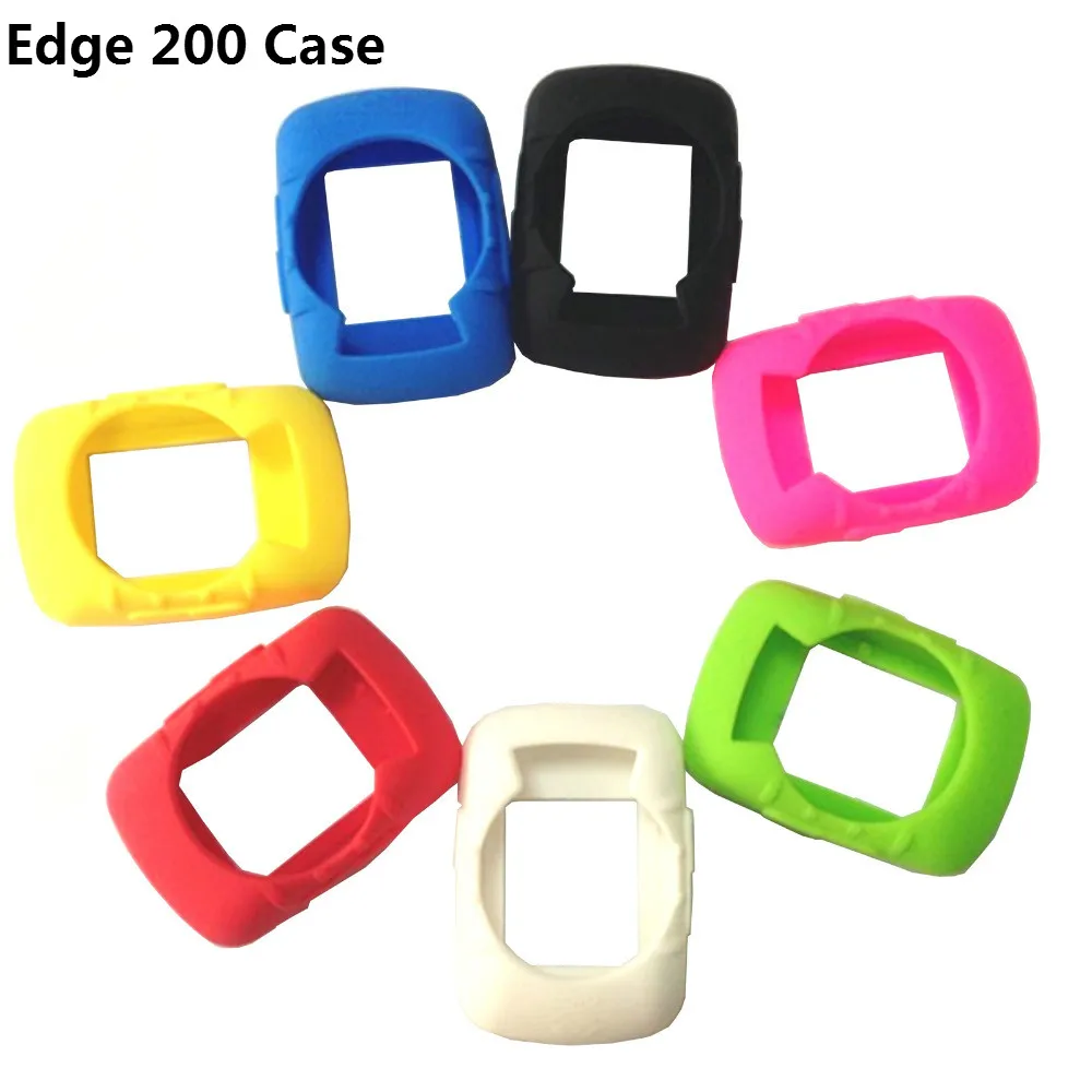 

Generic Bike Gel Skin Case & Screen Protector Cover for Garmin Edge 200 Edge 500 GPS Computer Quality Case for edge 200 / 500