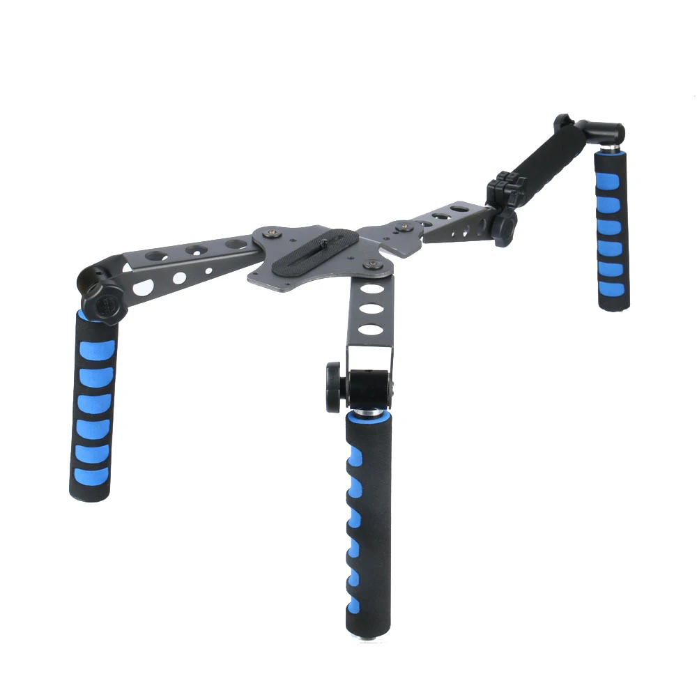 DSLR Rig Movie Kit Shoulder Mount Holder Easy For Shooting Low Shoot