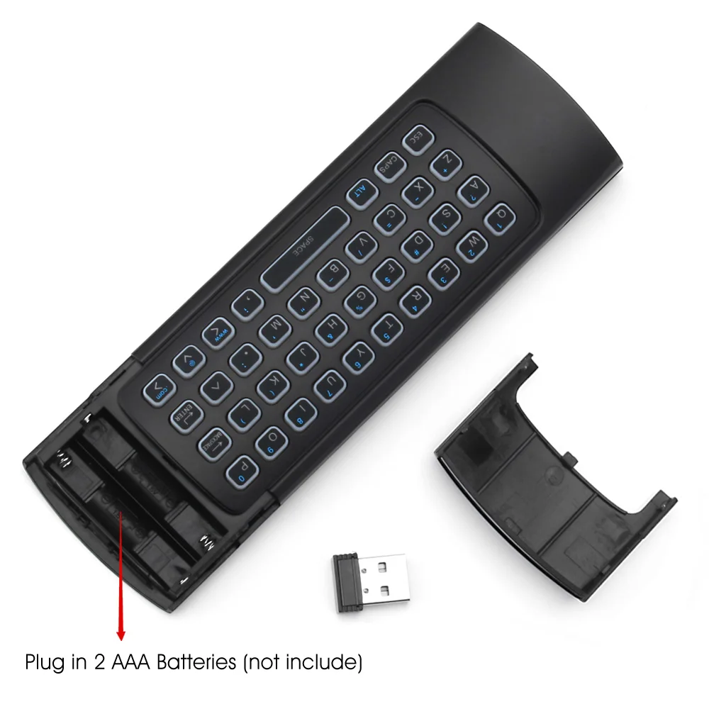 MX3 мини беспроводная клавиатура Air Mouse mx3 pro с подсветкой умный голосовой пульт