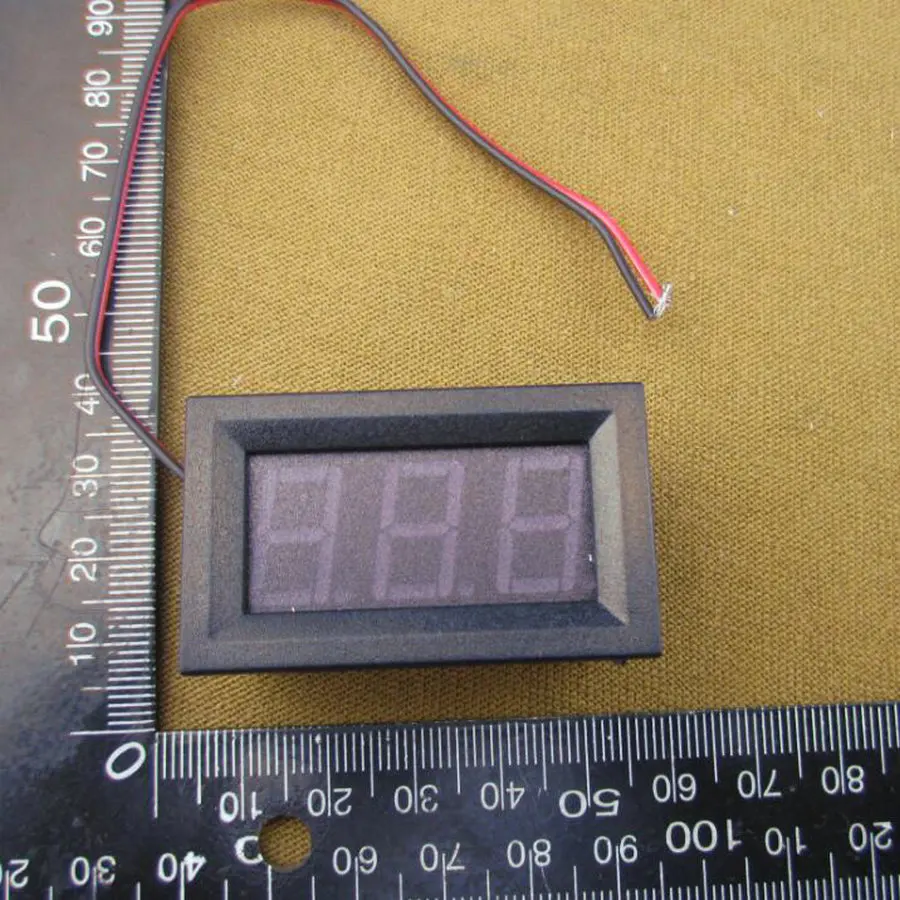 8 шт. вольтметр с ЖК дисплеем 0 56 дюйма 4 5 30 в|digital voltmeter|lcd dcled panel meter |