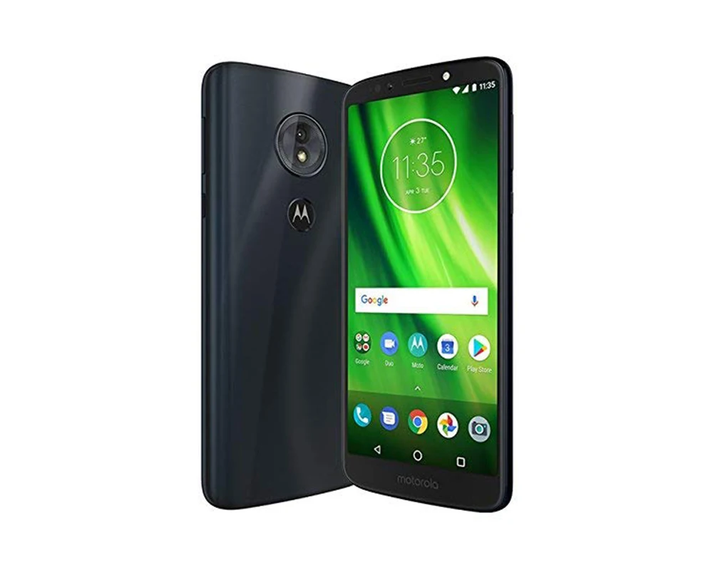 Разблокированный мобильный телефон Motorola MOTO G6 XT1925 с одной sim-картой, четыре ядра, Android 4G LTE, 5,7 дюймов, 12 МП, 3G ram, 32 ГБ rom