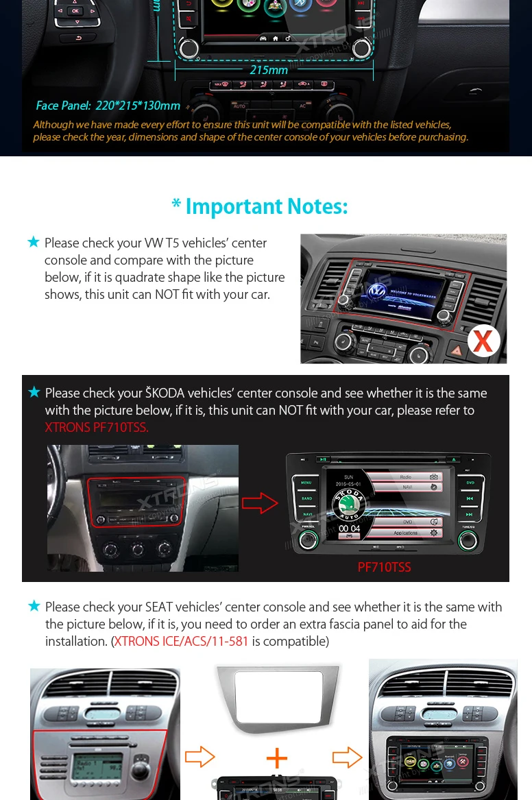 Excellent 7" DAB+ Radio Car DVD Player GPS For Volkswagen VW Skoda Seat Amarok Beetle Bora Caddy Eos Golf Passat T5 Auto 2 Din RDS Stereo 3