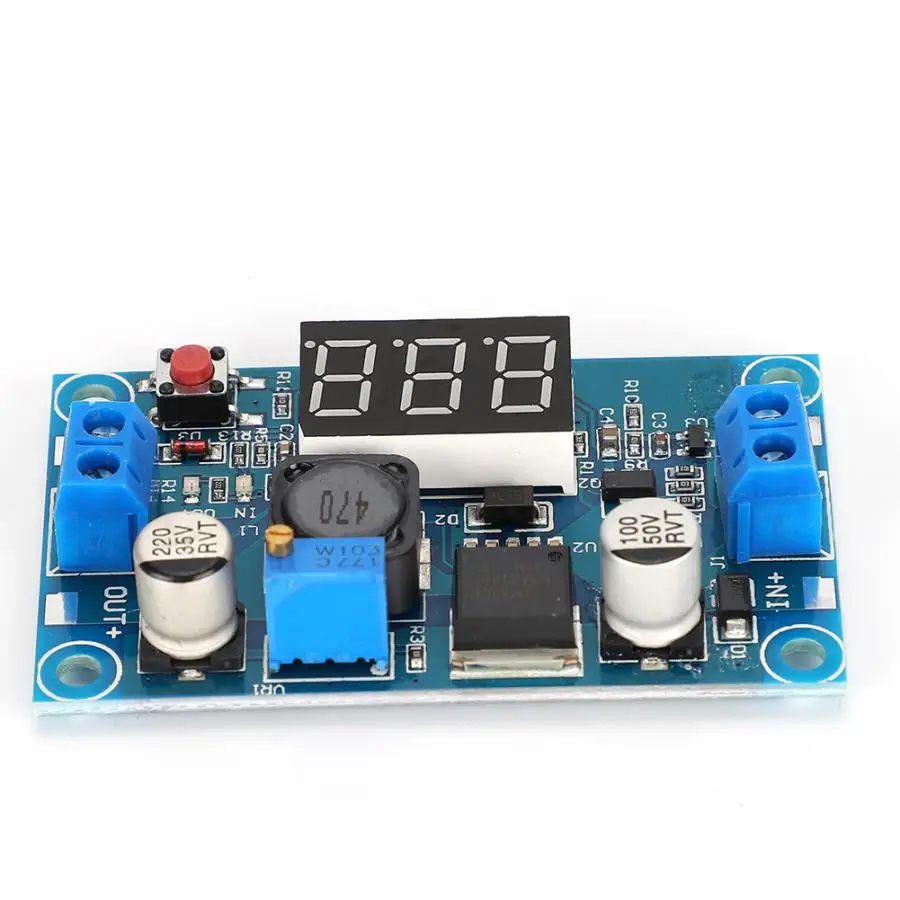 LM2596 Step Down Regulator DC-DC 4~40V Adjustable Converter Module Voltage Step Down Regulator