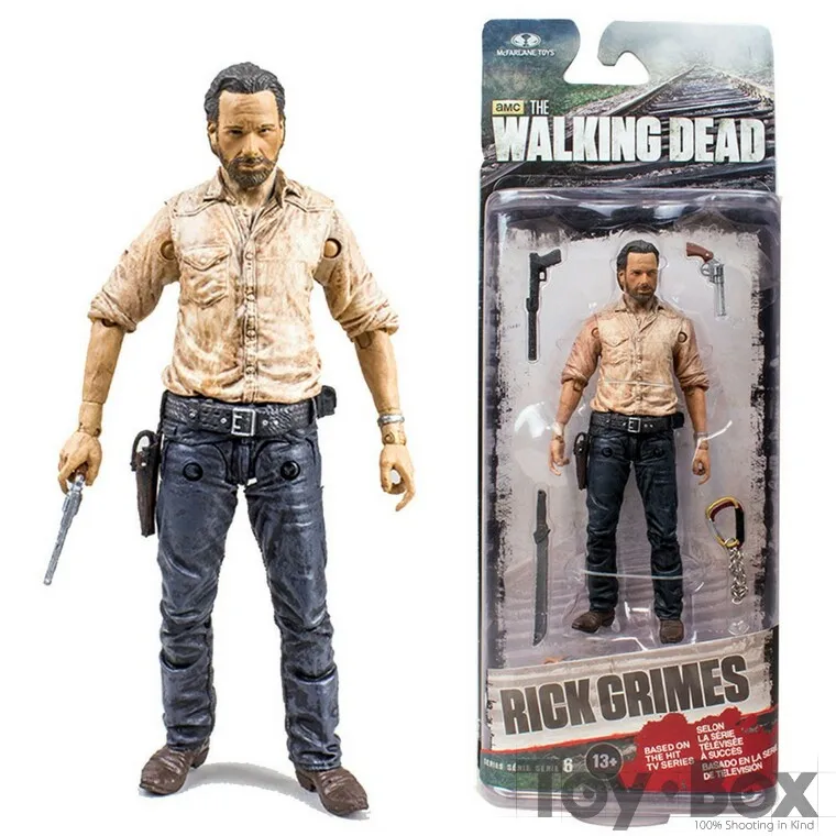 The Walking Dead Series 6 Rick Grimes  action figur Neu 