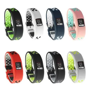

NEW Plaid Textured Strap for Garmin vivofit4 Soft Silicone Replacement Wristband Watch Band for GARMIN VIVOFIT 4 Bracelets