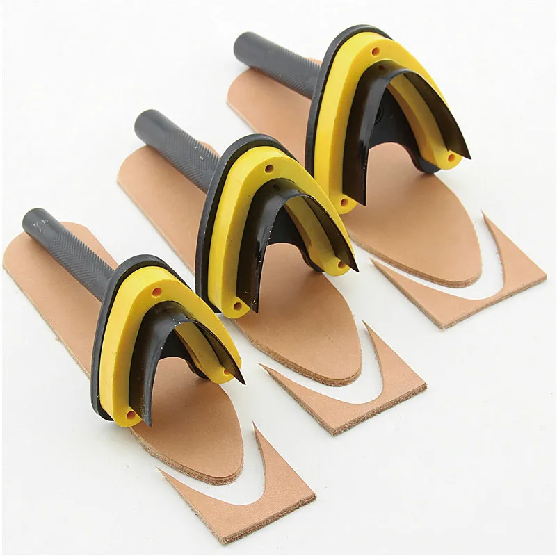 3pcs/set Diy Leather Tools American Style V Shape Punch Leather Belt