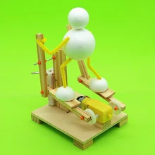 Jouet en bois à assembler soi-même, modèle de machine elliptique, kit d'aide à l'enseignement des sciences, invention créative, cadeaux pour enfants