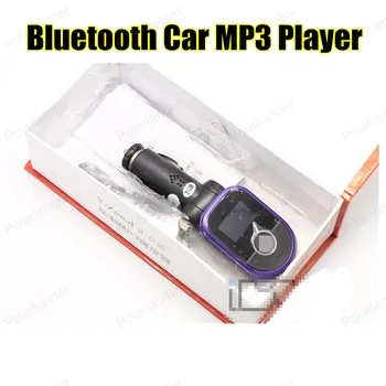 

Bluetooth Car Kit FM Transmitter MP3 Player 3.5mm Audio AUX TF card Slots Dual USB Car Charger For iPhone Samsung GPS