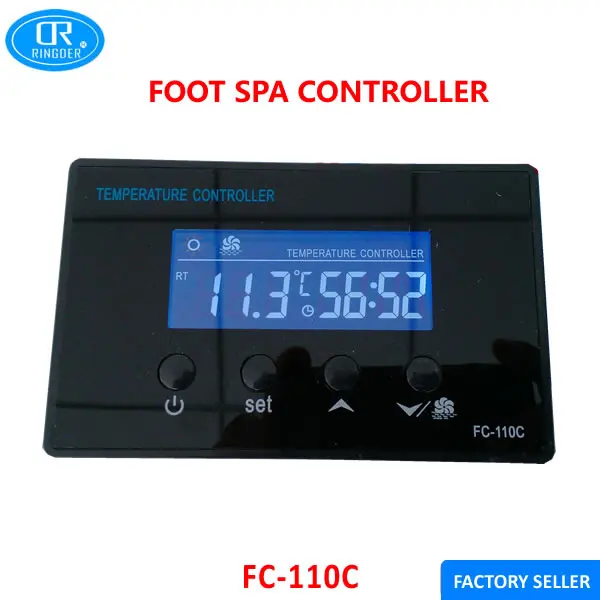 Мини контроллер температуры для сауны и спа с ЖК дисплеем|digital temperature controller|temperature