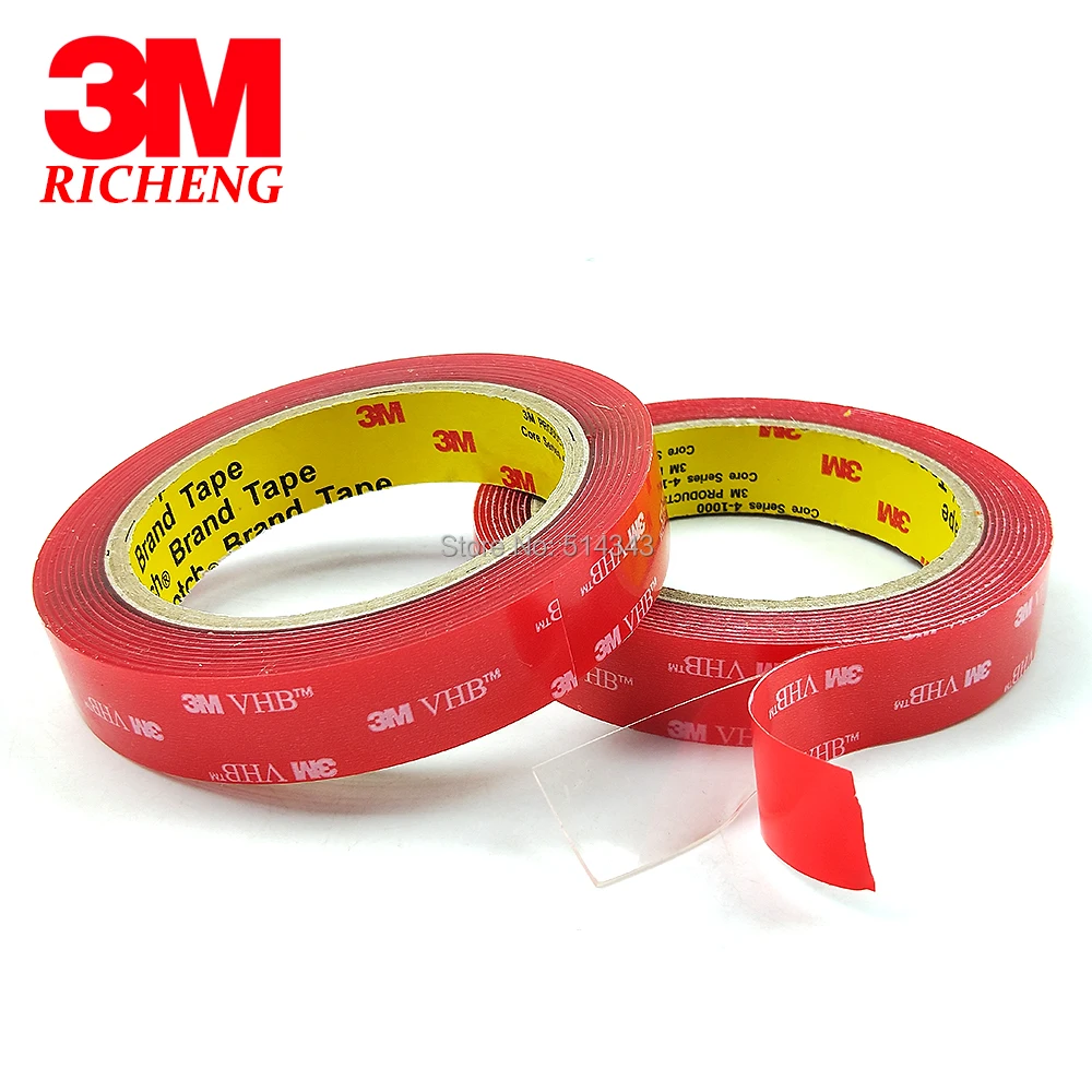 3M VHb high strength double-sided transparent acrylic adhesive tape 20mmx3meters