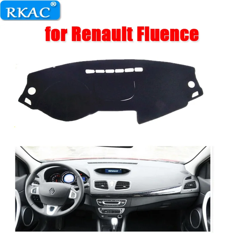 

RKAC car dashboard DashMat Carpet mat cover ANti-UV NON-Slip left hand drive Auto pad for Renault Fluence Car-styling
