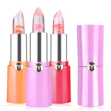 Прозрачный долго действующее увлажнение Цвет-Изменен цветок губная помада, Длительное Действие, плотная защита от воды, бальзам для губ