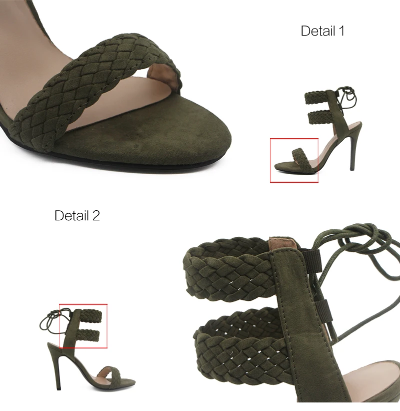 LALA IKAI Ankle Strap Sandals Women (9)
