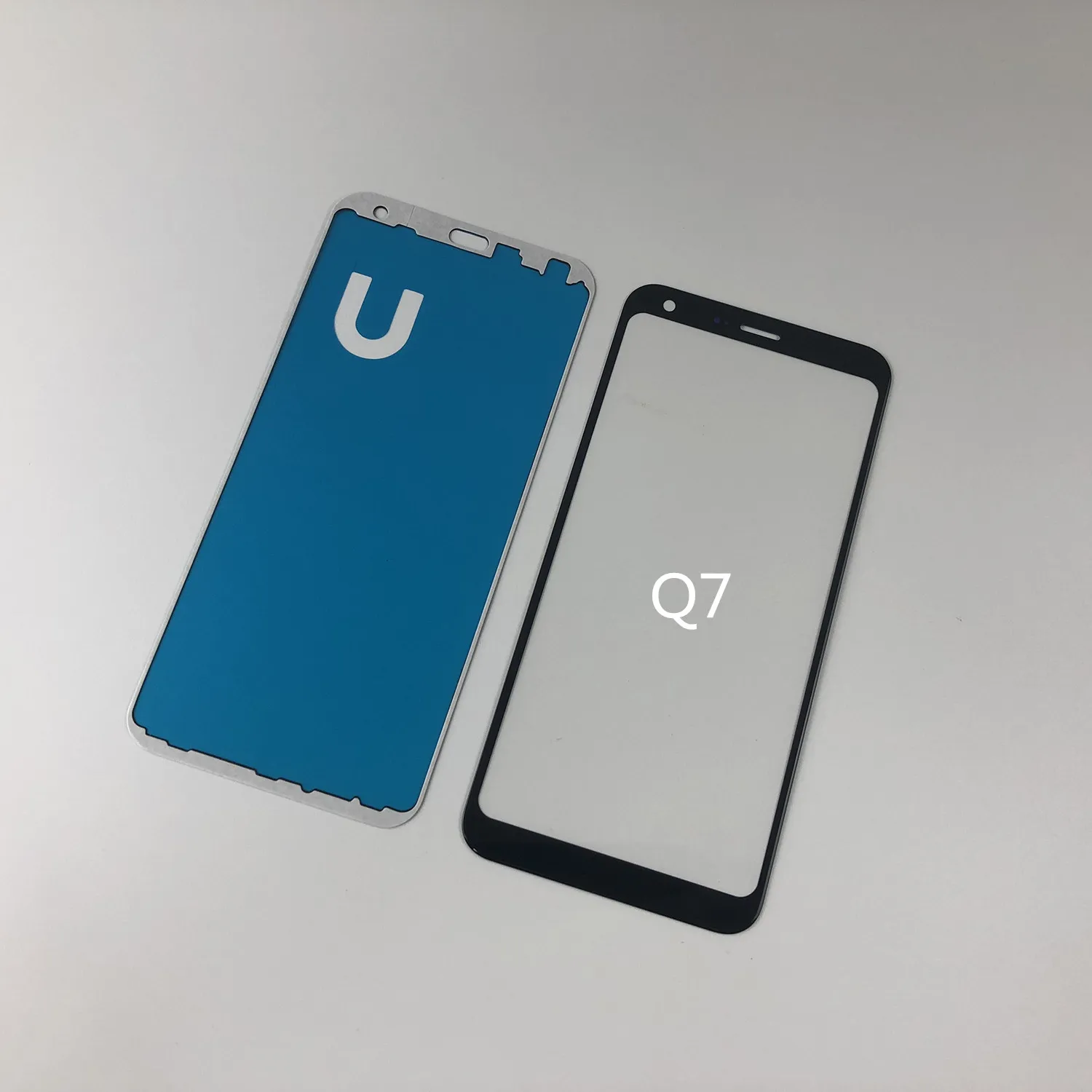 Для LG q6 Q7 ЖК-дисплей Переднее стекло сенсорный экран сенсор+ клей