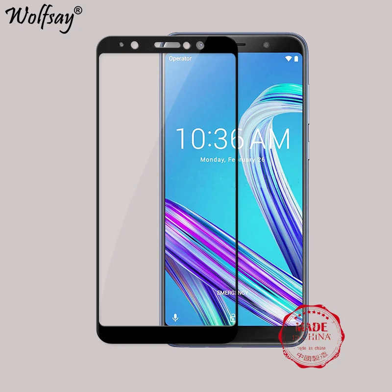 Закаленное стекло для Asus Zenfone Live L1 ZA550KL защита экрана с полным покрытием Защитное