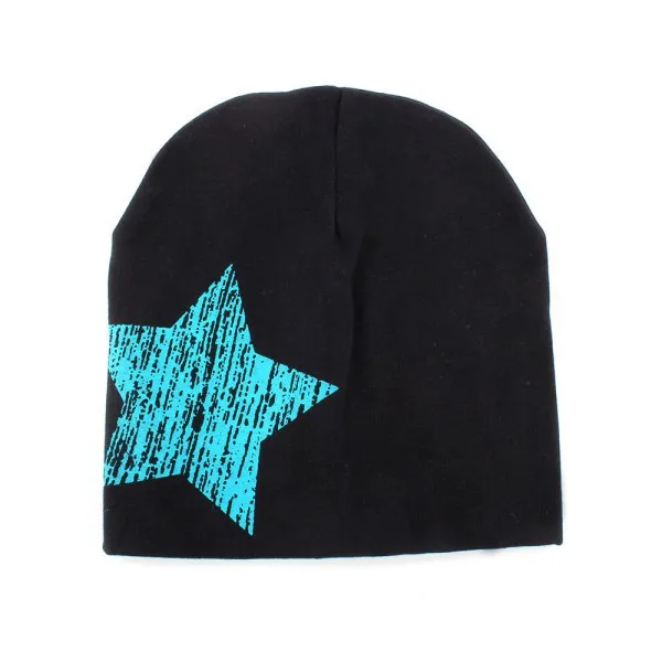 Baby Kid Toddler Cute Stars Printed Hat Soft Warm Cotton Girl Boy Beanie Cap baby kid girl boy toddler animal print beanie cap newborn cotton soft hat