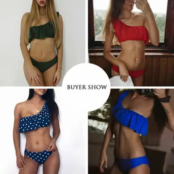 

2019 Womens Bikini Set Bandage Push-Up Padded Swimwear Swimsuit Bathing Brazilian Hot