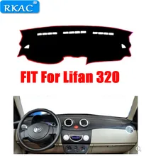 RKAC левый руль приборной панели автомобиля мат Крышка Тире коврик тире Pad DashMat ковер наружное Нескользящая авто коврик для lifan 320