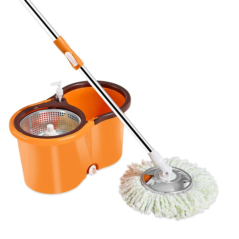 

Household Magic Spin Mop Bucket Kitchen Bathroom Cleaning Tools Double Drive Hand Pressure Rotating Mop Cleaning Mop Bucket 2019