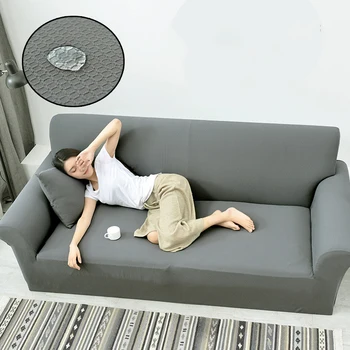

WLIARLEO Knitting Sofa Cover Universal Sofa Slipcover Waterproof Thicker sofa towel Elastic covers sofa for living room