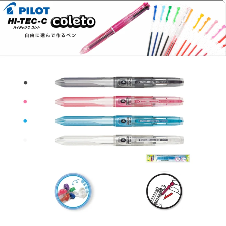 (Refills Not Include) Pilot Hi-Tec-C Coleto 4 Color Multi Pen Body Component (Can Hold 4 Refills) BLLH-CLT4 цена (Refills Not Include) Pilot Hi-Tec-C Coleto 4 Color Multi Pen Body Component (Can Hold 4 Refills) BLLH-CLT4 цены онлайн