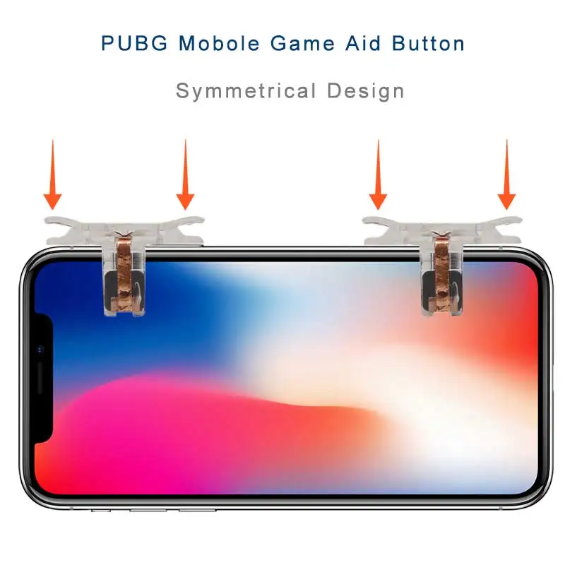 Для PUBG STG FPS игровой курок контроллер для мобильного телефона кнопка огня геймпад L1R1 Aim ключ джойстик для iphone Android
