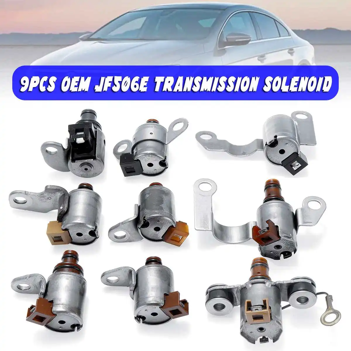 Metal JF506E 09A Transmission Shift Solenoid