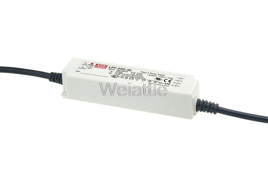 MEAN WELL LPF-25D-54 54V 0.47A meanwell LPF-25D 54V 25,38 W одиночный выход Светодиодный импульсный источник питания