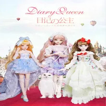 BJD DQ кукла дневник королева 45 см принцесса включая одежду дневник и трубка