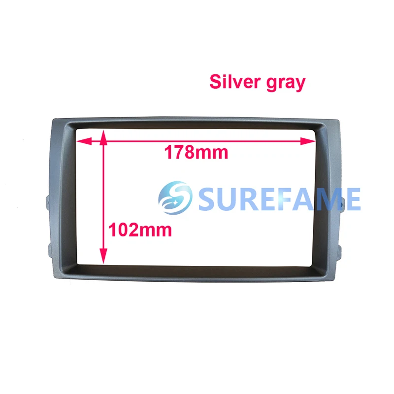 KI019 KIA Forte 2din Separate Silver 4