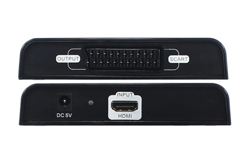 THDMI to Scart Converter Adapter Full HD1080P Composite Video+Stereo Audio Female Connector for STB PS4 DVD Player Free Shipping (4)