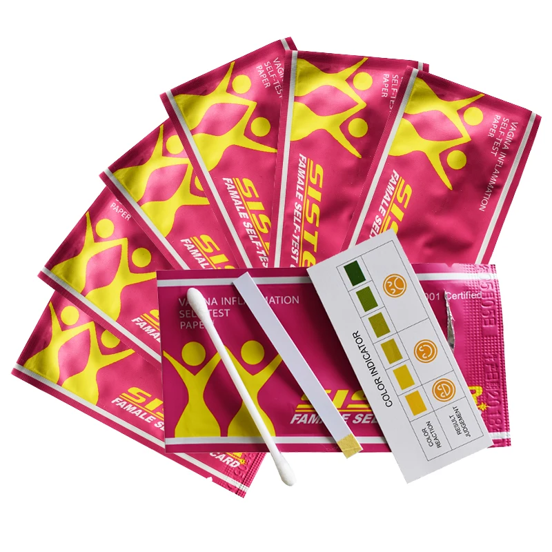 Female self-test card tampons (11)