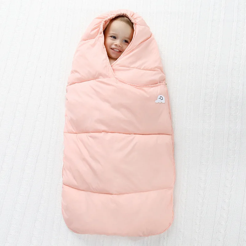 baby supplies baby sleeping bag winter thick cotton baby kick quilt