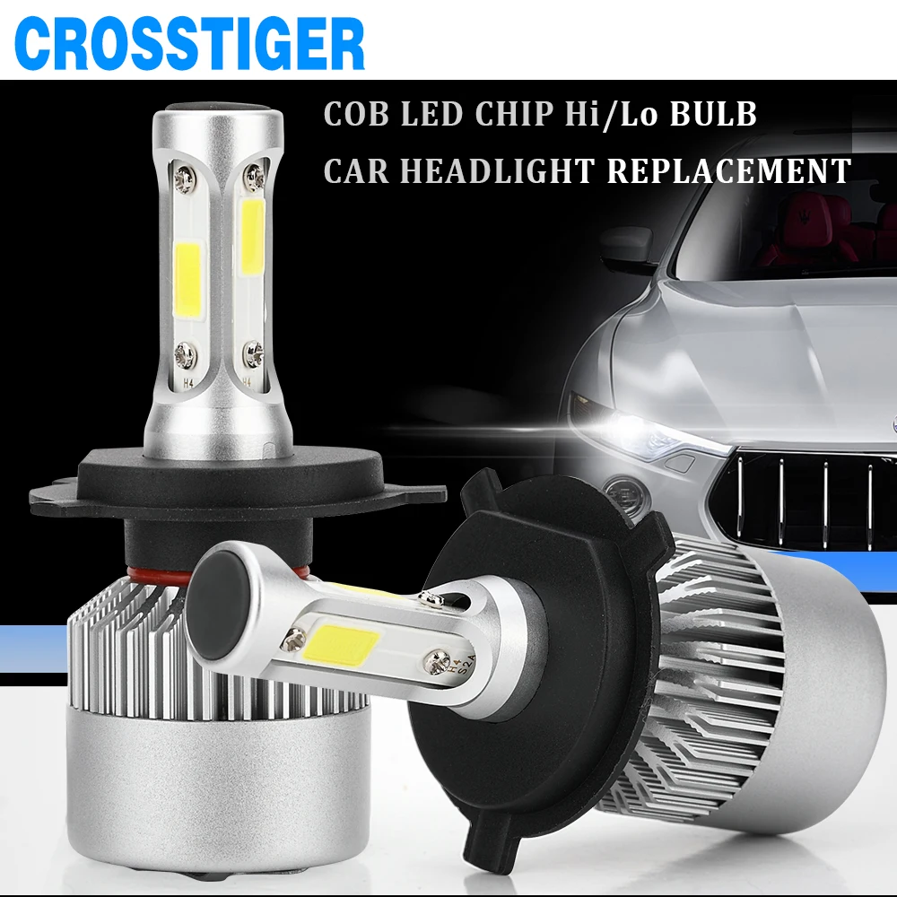 

H4 H7 Led 12v 6000K Auto Headlights Light Bulbs H1 H11 9006 HB4 9005 9004 H3 Automobiles Lamp Exterior Lighting For Car Goods