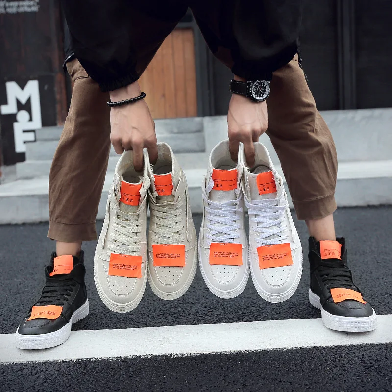 

2018 Official Outdoors Walking Shoes Men Air Sports Breathable Forces 1 Mid Off Athletic Color White Lightweight Sneakers